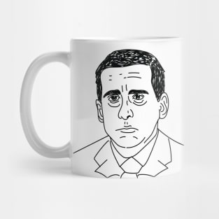 Grumpy Michael Scott Mug